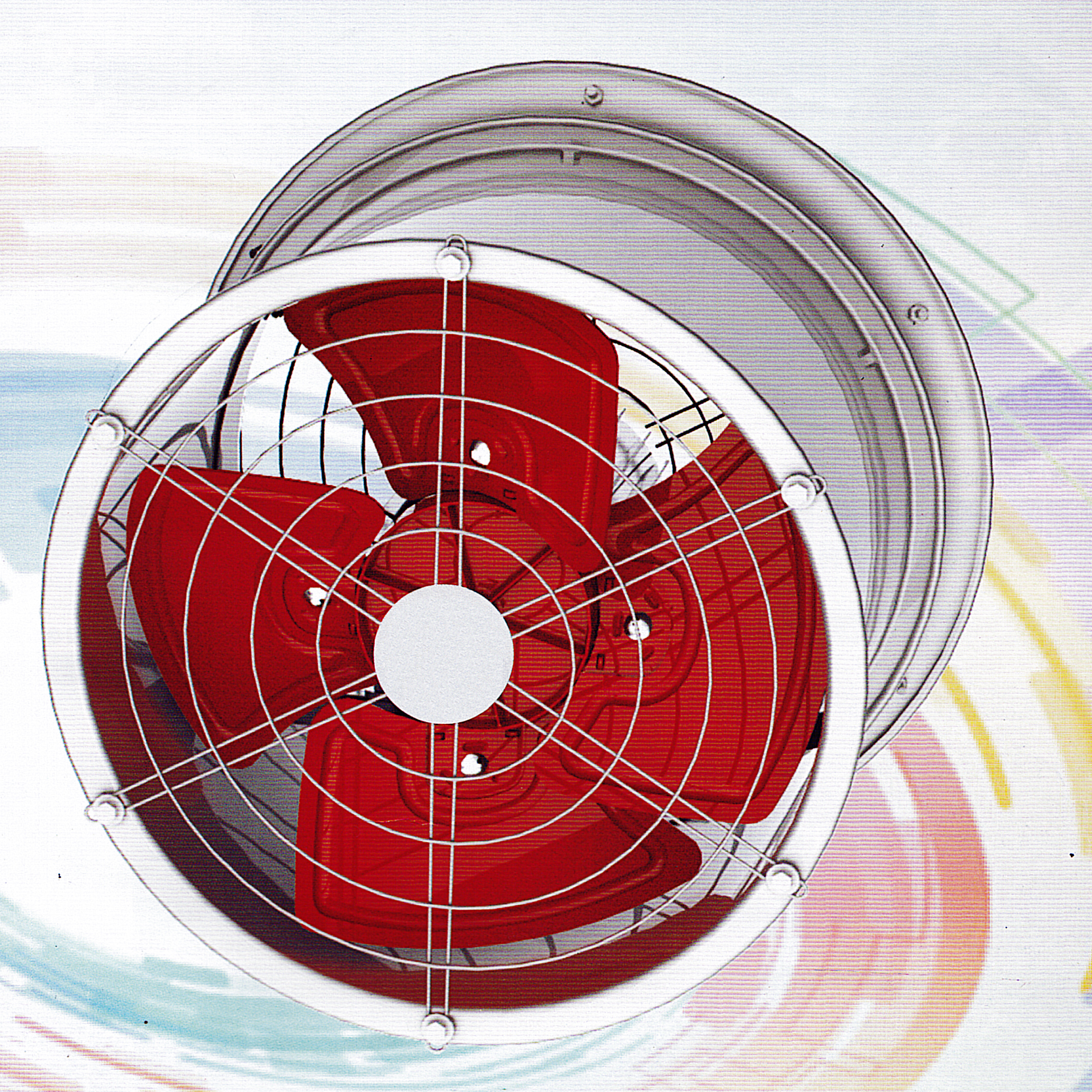 Industrial Exhaust Fan (Aluminium Bleads) TA-G Series